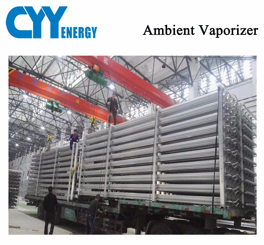 Cryogenic Liquid Oxygen/ Natural Gas/ Nitrogen/ Argon Ambient Air Vaporizer