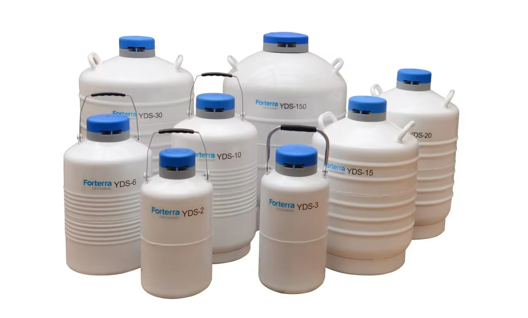 China Manufacturer Liquid Nitrogen Container of 3L 10ll 30L Portable Cryogenic Tank