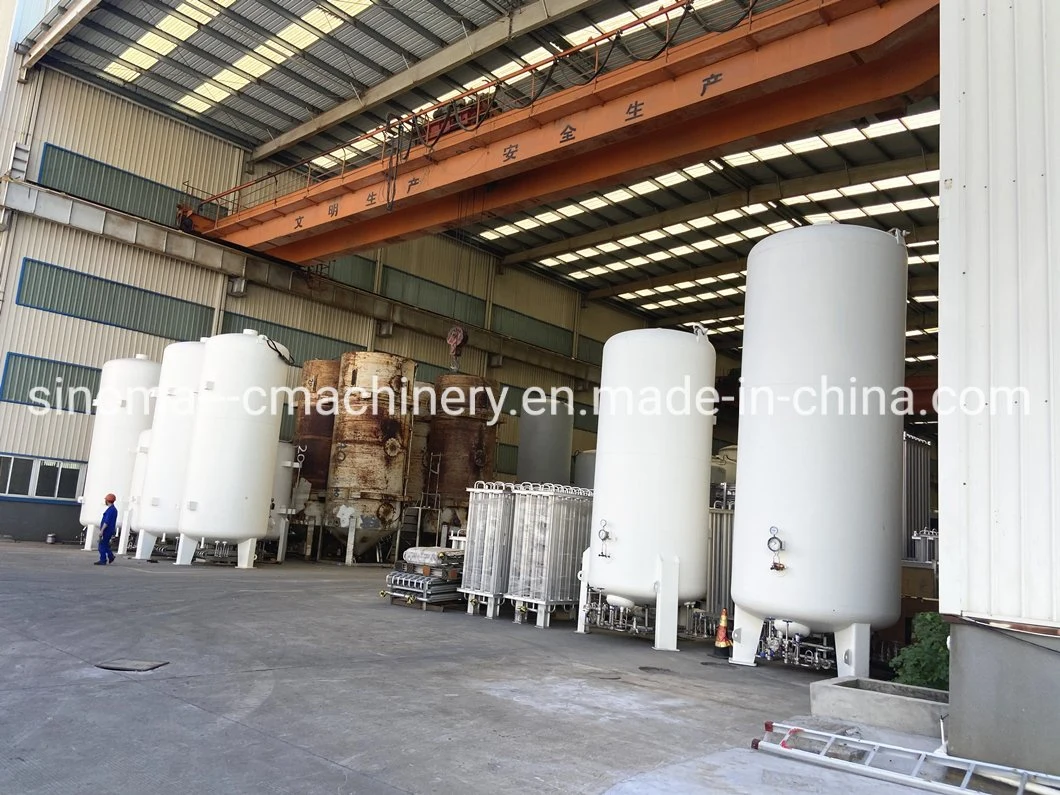 LNG Lco2 Lox/Lin/Lar Microbulk Storage Systems