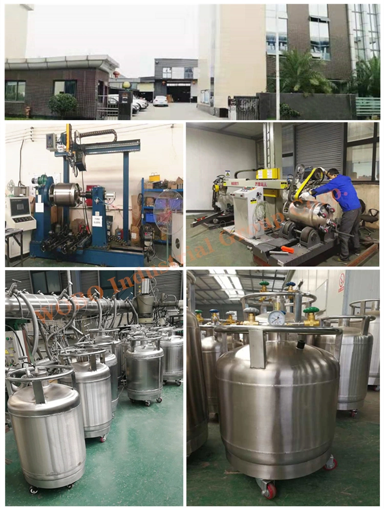 Ydz-200 Cryocan Liquid Nitrogen Container with Pressure