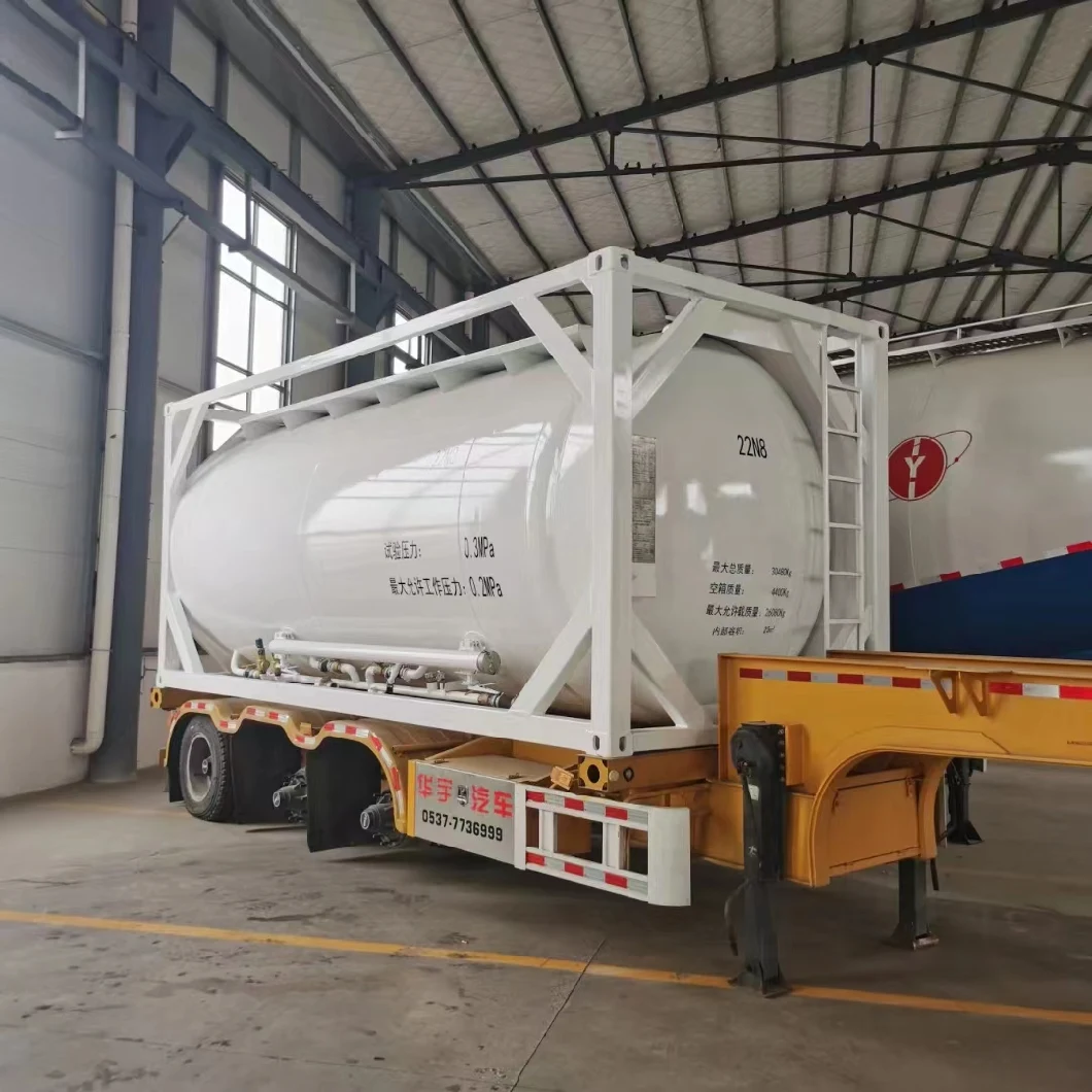 China Manufactory Product 20FT ISO Tank Container for Sales