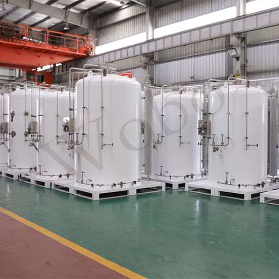 Recipiente a pressione per microbulk GNL Lo2 Lco2 Ln2 per lo stoccaggio di liquidi criogenici