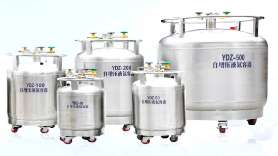 Contenitore per azoto liquido pressurizzato Ydz-200 Cryocan