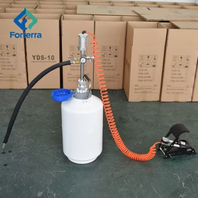 Contenitore per semi da 30 litri con serbatoio di azoto liquido criogenico portatile Yds-3